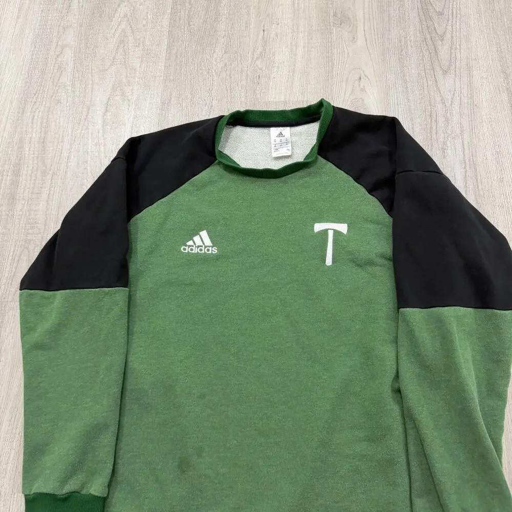 Adidas Portland Timbers Sweatshirt Men's 2XL Green Pullover MLS Soccer Futbol